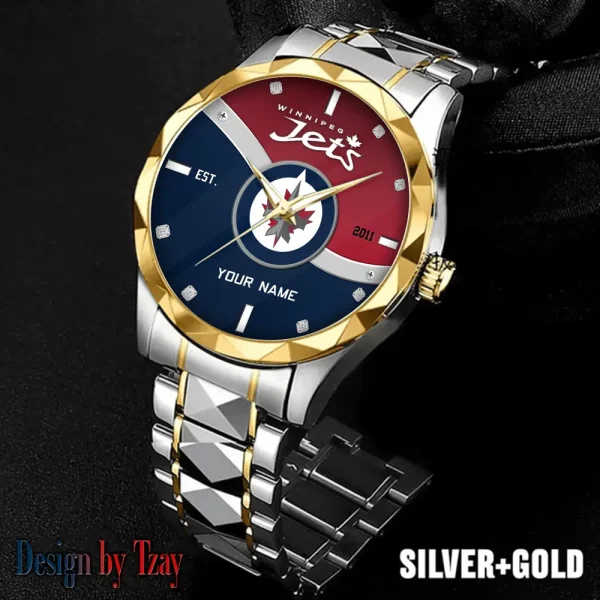 Winnipeg Jets NHL Warterproof Sports Men Watches Top Brand Luxury Clock Style 2025 SPTDMW770