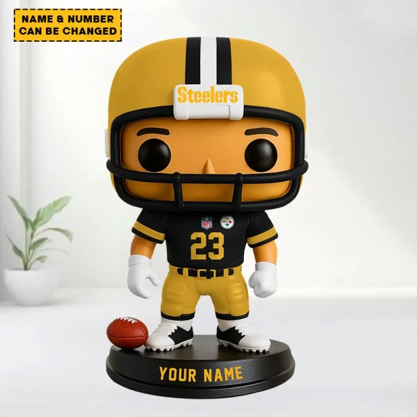 Pittsburgh Steelers Personalized Football Player Vinyl Figure SPTFBVF020