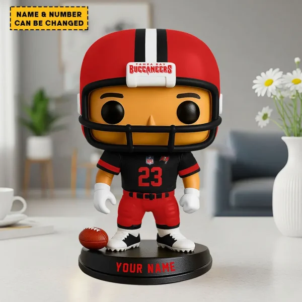 Tampa Bay Buccaneers Personalized Football Player Vinyl Figure SPTFBVF021 - Image 2