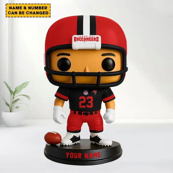 Tampa Bay Buccaneers Personalized Football Player Vinyl Figure SPTFBVF021