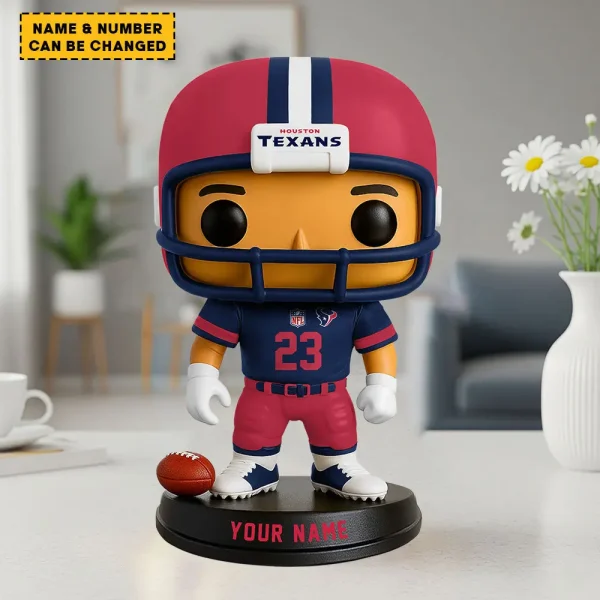 Houston Texans Personalized Football Player Vinyl Figure SPTFBVF022 - Image 2