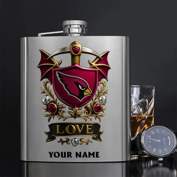 Arizona Cardinals Hip Flask Bottle Special Gift For Fans SPTHIPFB005