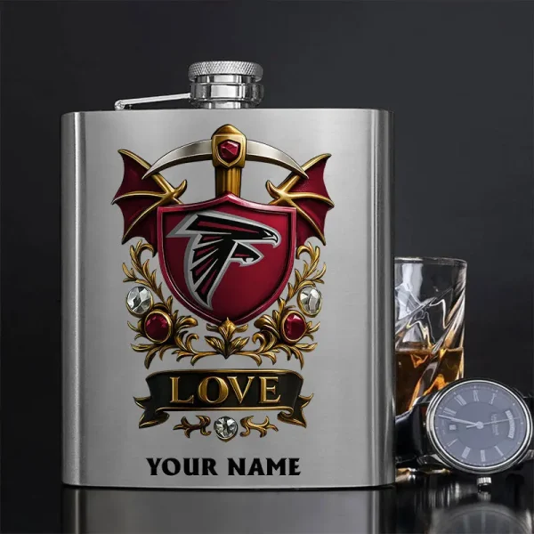 Atlanta Falcons Hip Flask Bottle Special Gift For Fans SPTHIPFB006