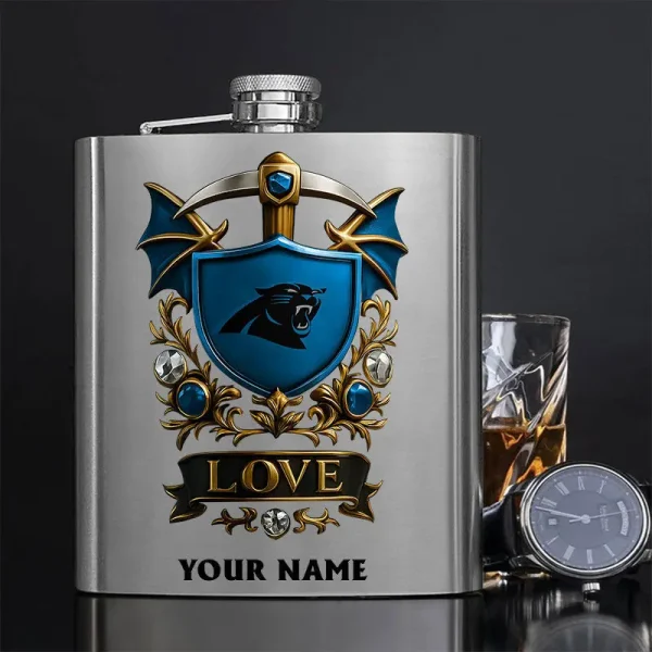 Carolina Panthers Hip Flask Bottle Special Gift For Fans SPTHIPFB009