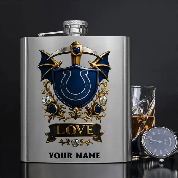 Indianapolis Colts Hip Flask Bottle Special Gift For Fans SPTHIPFB019