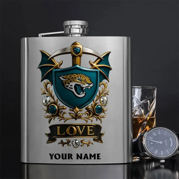 Jacksonville Jaguars Hip Flask Bottle Special Gift For Fans SPTHIPFB020