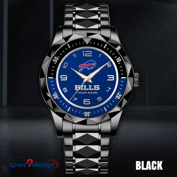Buffalo Bills Business Watch For Men Automatic Mechanical Stainless Steel Band 2025 SPTDMW774 - Image 3