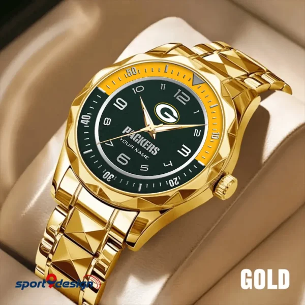 Green Bay Packers Business Watch For Men Automatic Mechanical Stainless Steel Band 2025 SPTDMW782 - Image 3