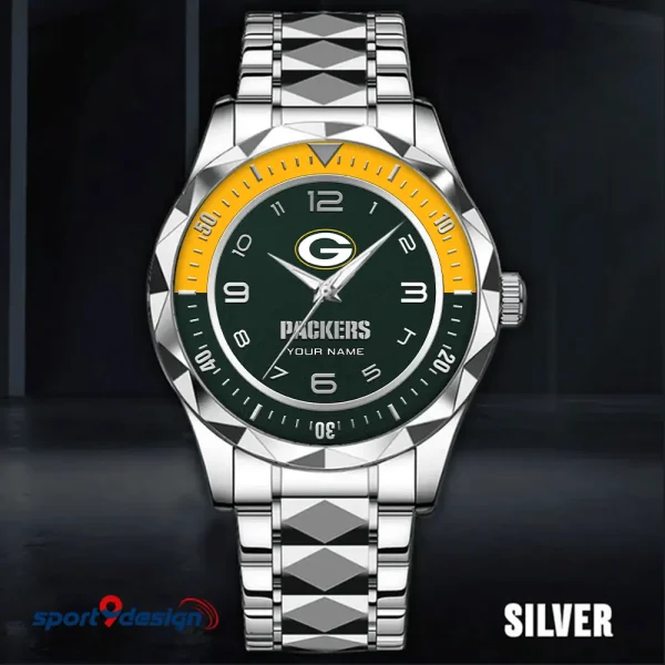 Green Bay Packers Business Watch For Men Automatic Mechanical Stainless Steel Band 2025 SPTDMW782 - Image 5