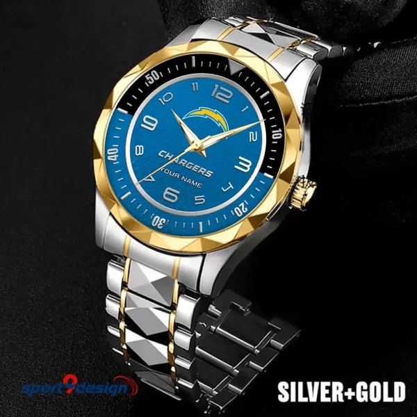 Los Angeles Chargers Business Watch For Men Automatic Mechanical Stainless Steel Band 2025 SPTDMW788