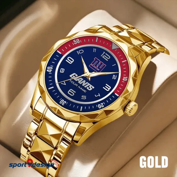 New York Giants Business Watch For Men Automatic Mechanical Stainless Steel Band 2025 SPTDMW794 - Image 4