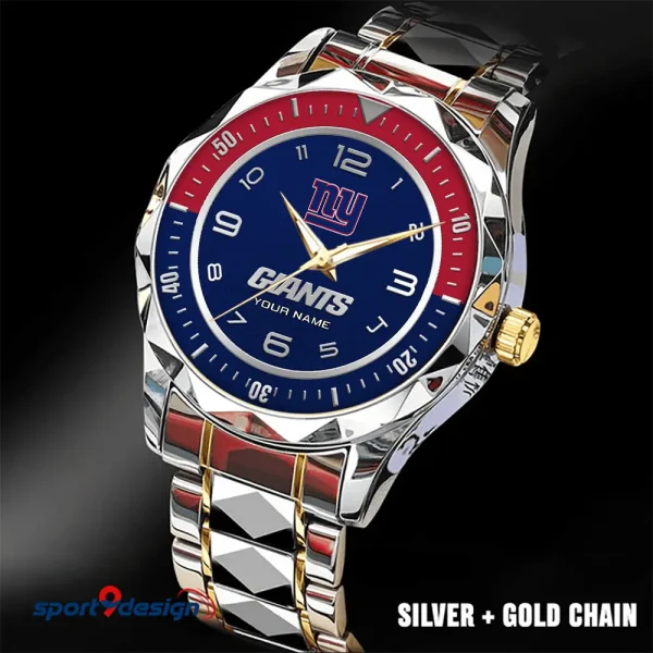 New York Giants Business Watch For Men Automatic Mechanical Stainless Steel Band 2025 SPTDMW794 - Image 5