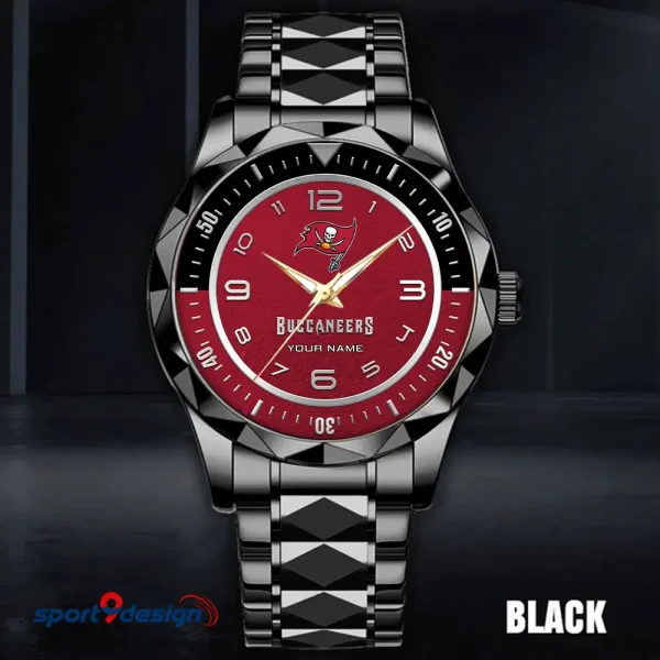 Tampa Bay Buccaneers Business Watch For Men Automatic Mechanical Stainless Steel Band 2025 SPTDMW800 - Image 2