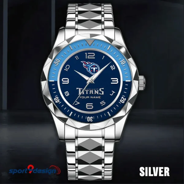 Tennessee Titans Business Watch For Men Automatic Mechanical Stainless Steel Band 2025 SPTDMW801 - Image 2