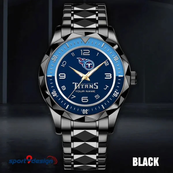 Tennessee Titans Business Watch For Men Automatic Mechanical Stainless Steel Band 2025 SPTDMW801 - Image 3
