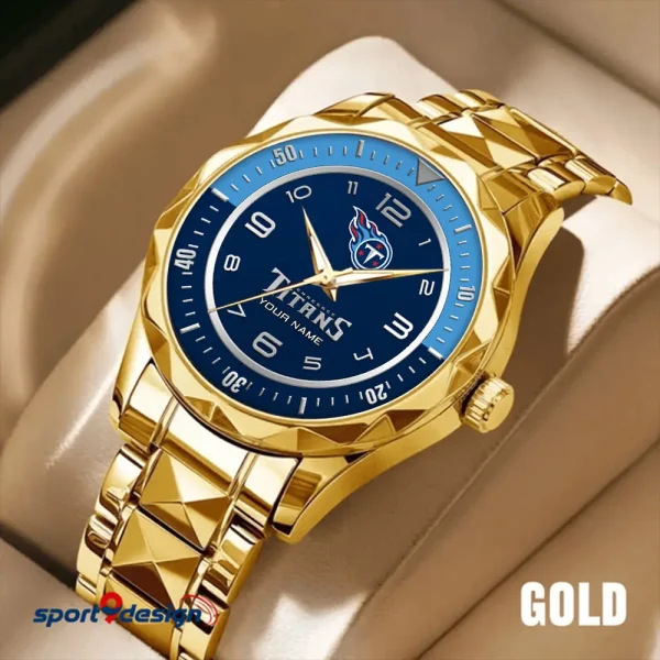 Tennessee Titans Business Watch For Men Automatic Mechanical Stainless Steel Band 2025 SPTDMW801 - Image 4
