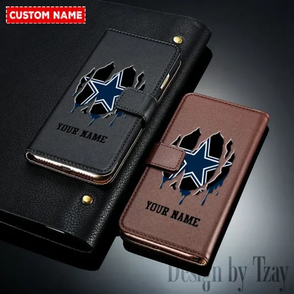 Dallas Cowboys Leather Wallet Phone Case SPTLWPC041