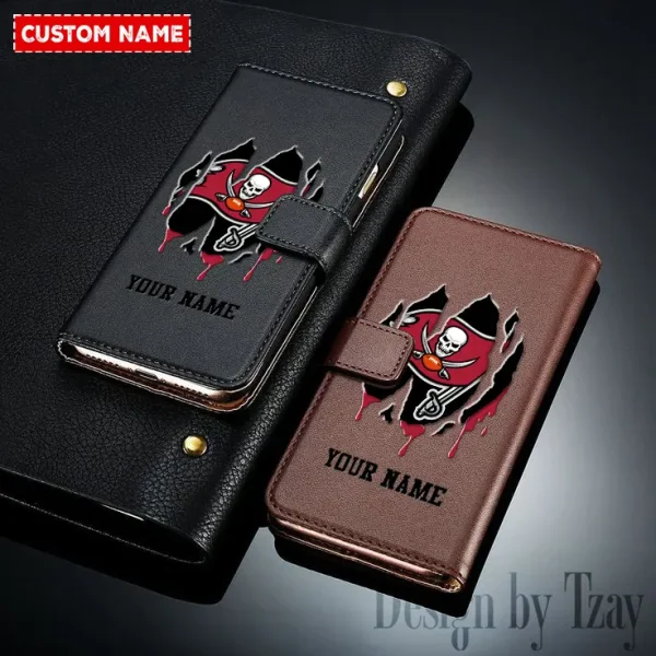 Tampa Bay Buccaneers Leather Wallet Phone Case SPTLWPC062