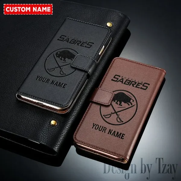 Buffalo Sabres NHL Leather Wallet Phone Case SPTLWPC099