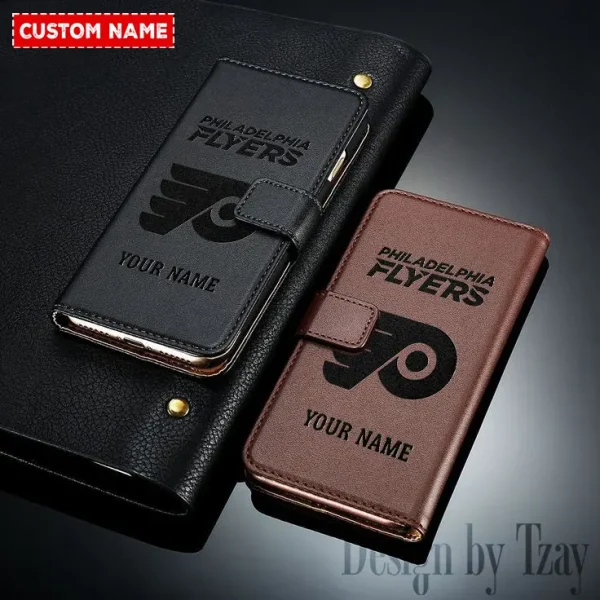 Philadelphia Flyers NHL Leather Wallet Phone Case SPTLWPC117