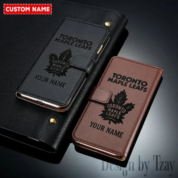 Toronto Maple Leafs NHL Leather Wallet Phone Case SPTLWPC126