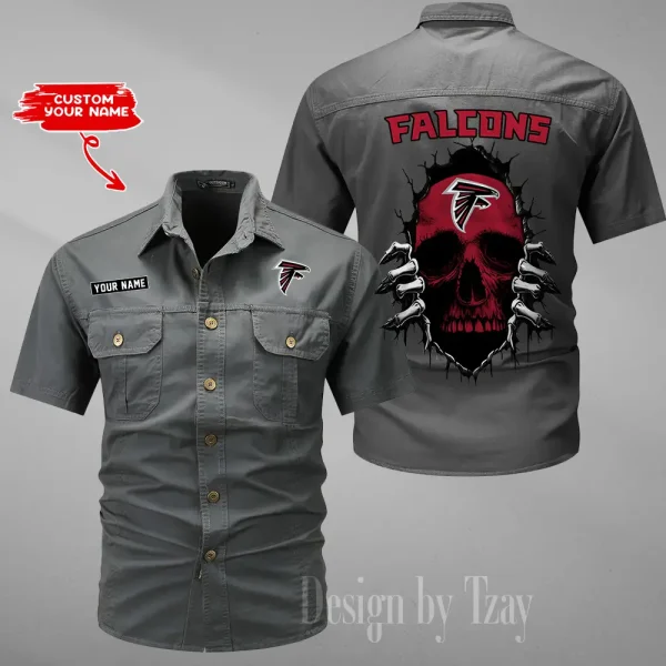 Atlanta Falcons Military Cargo Cotton Shirts New 2025 SPTMSSWS162