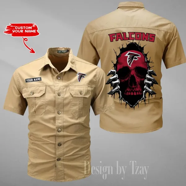 Atlanta Falcons Military Cargo Cotton Shirts New 2025 SPTMSSWS162 - Image 2