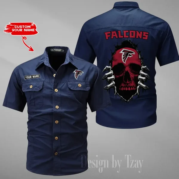 Atlanta Falcons Military Cargo Cotton Shirts New 2025 SPTMSSWS162 - Image 3