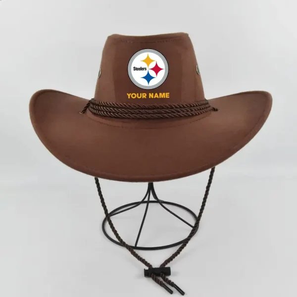 Pittsburgh Steelers New Cowboy Hat Gift For Fan SPCBHAT002 - Image 3