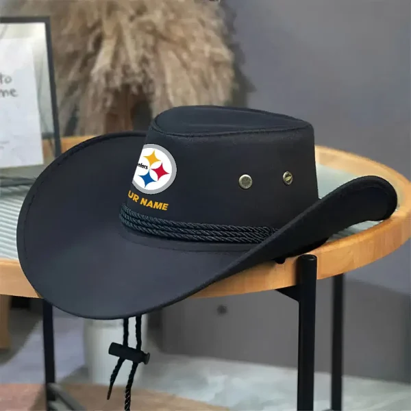 Pittsburgh Steelers New Cowboy Hat Gift For Fan SPCBHAT002 - Image 2