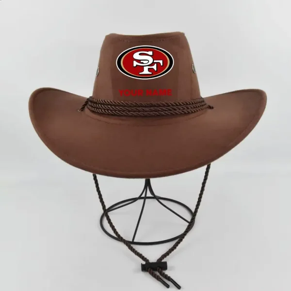 San Francisco 49ers New Cowboy Hat Gift For Fan SPCBHAT003 - Image 3