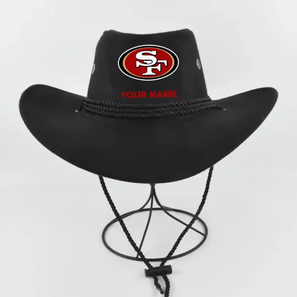 San Francisco 49ers New Cowboy Hat Gift For Fan SPCBHAT003 - Image 4