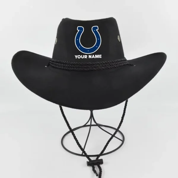 Indianapolis Colts New Cowboy Hat Gift For Fan SPCBHAT012 - Image 4