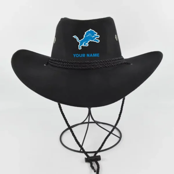 Detroit Lions New Cowboy Hat Gift For Fan SPCBHAT019 - Image 4