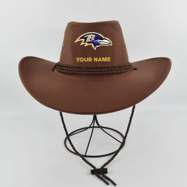 Baltimore Ravens New Cowboy Hat Gift For Fan SPCBHAT020 - Image 3
