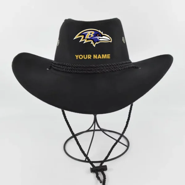Baltimore Ravens New Cowboy Hat Gift For Fan SPCBHAT020 - Image 4