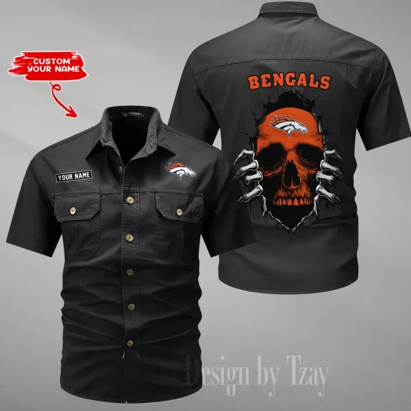 Denver Broncos Military Cargo Cotton Shirts New 2025 SPTMSSWS170 - Image 6