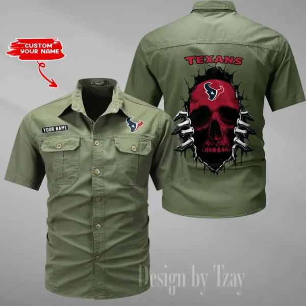 Houston Texans Military Cargo Cotton Shirts New 2025 SPTMSSWS173 - Image 4