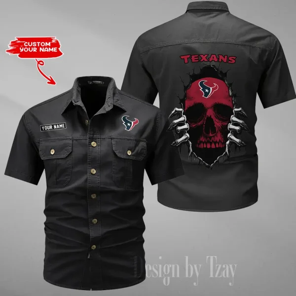 Houston Texans Military Cargo Cotton Shirts New 2025 SPTMSSWS173 - Image 6