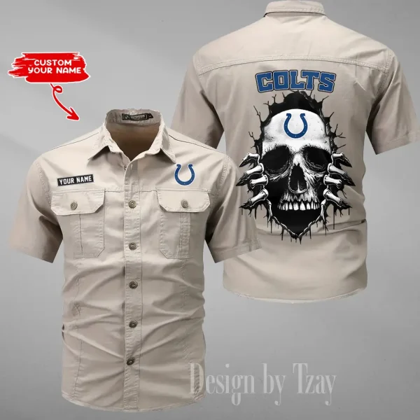 Indianapolis Colts Military Cargo Cotton Shirts New 2025 SPTMSSWS174 - Image 2
