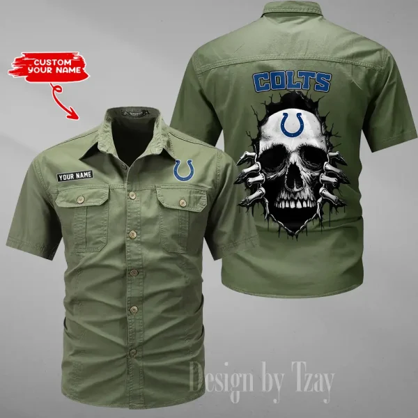 Indianapolis Colts Military Cargo Cotton Shirts New 2025 SPTMSSWS174 - Image 5