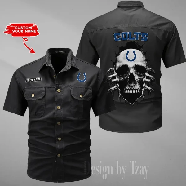 Indianapolis Colts Military Cargo Cotton Shirts New 2025 SPTMSSWS174 - Image 6