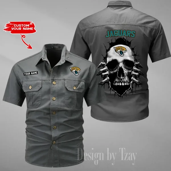 Jacksonville Jaguars Military Cargo Cotton Shirts New 2025 SPTMSSWS175