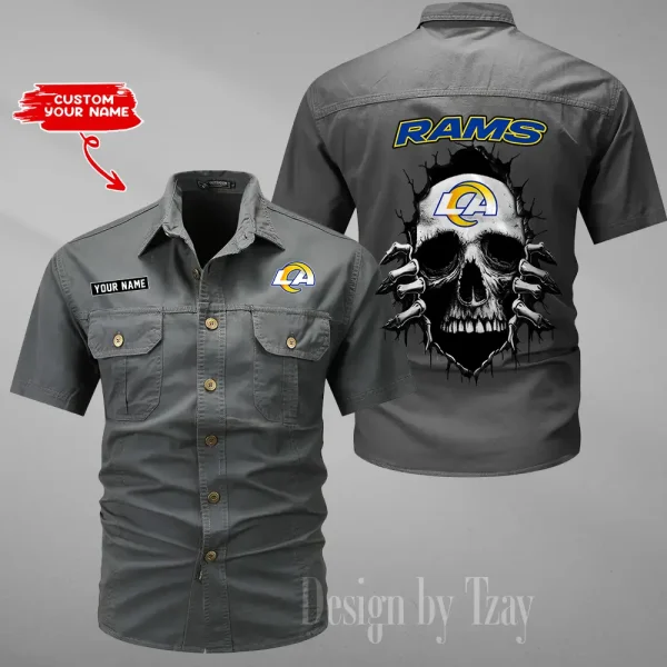Los Angeles Rams Military Cargo Cotton Shirts New 2025 SPTMSSWS179