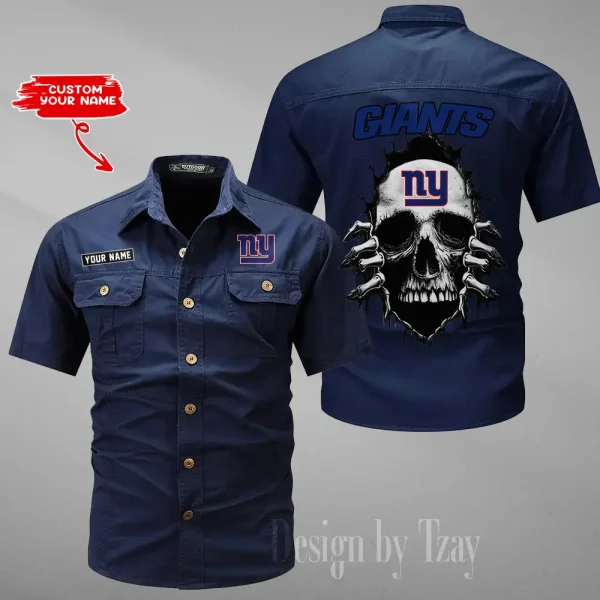 New York Giants Military Cargo Cotton Shirts New 2025 SPTMSSWS184 - Image 4