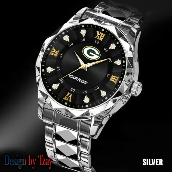 Green Bay Packers Business Watch For Men Automatic Mechanical Stainless Steel Band 2025 SPTDMW814