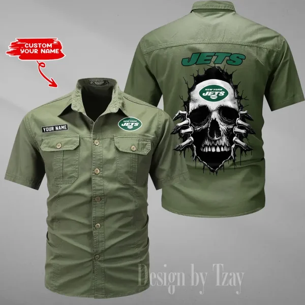 New York Jets Military Cargo Cotton Shirts New 2025 SPTMSSWS185 - Image 4