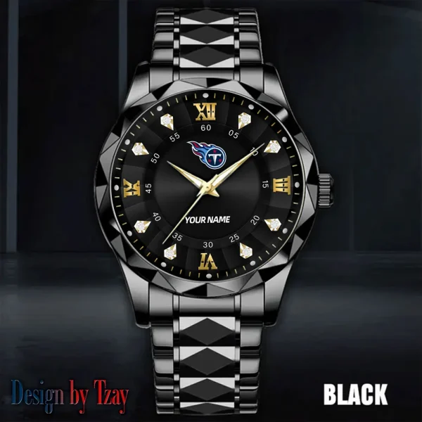 Tennessee Titans Business Watch For Men Automatic Mechanical Stainless Steel Band 2025 SPTDMW833 - Image 2