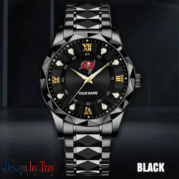 Tampa Bay Buccaneers Business Watch For Men Automatic Mechanical Stainless Steel Band 2025 SPTDMW834