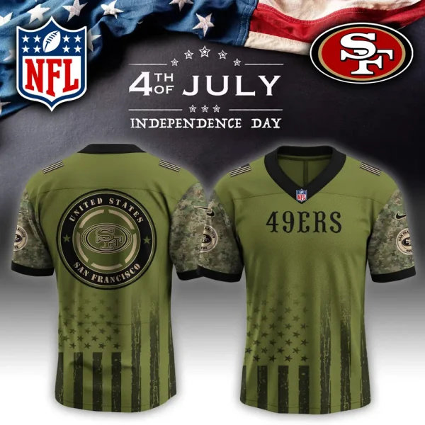 San Francisco 49ers NFL x Independent Day Jersey PT70270